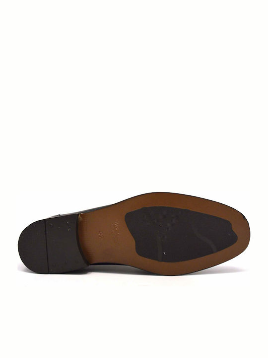 Leder Herren Freizeitschuhe Anatomisch Schwarz