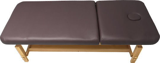 Medicin Bett Massage und Physiotherapie Braun aus Holz 190x72cm.