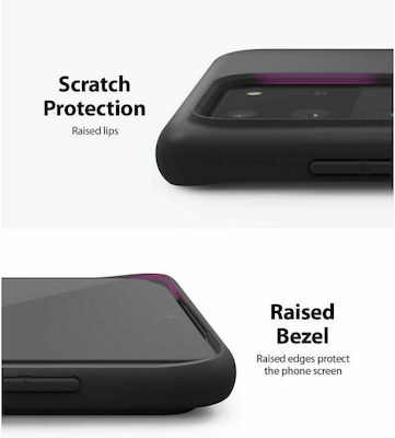 Ringke Air S Silicone Back Cover Black (Galaxy S20 Ultra)