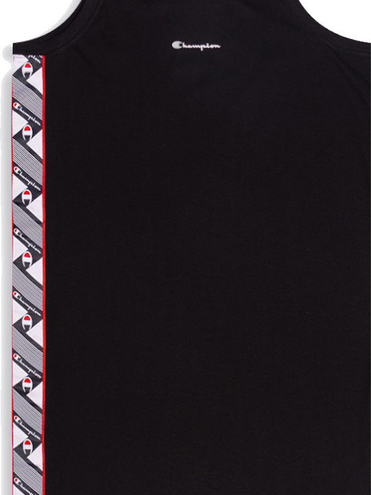 Summer Mini Athletic Sleeveless Black Dress