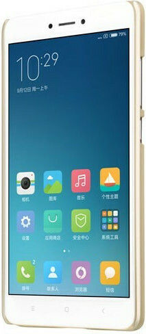 Nillkin Super Frosted Back Cover Plastic Gold (Redmi Note 4)