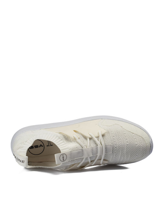 18-1800-02 Ανδρικά Sneakers Λευκά
