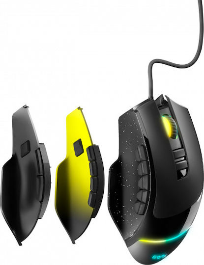 Energy Sistem M5 Triforce RGB Gaming Mouse 10000 DPI Black