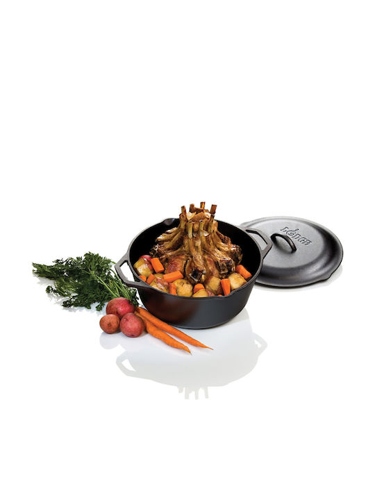 Lodge Dutch Oven Βαθιά Κατσαρόλα από Μαντέμι 6.62lt / 32cm