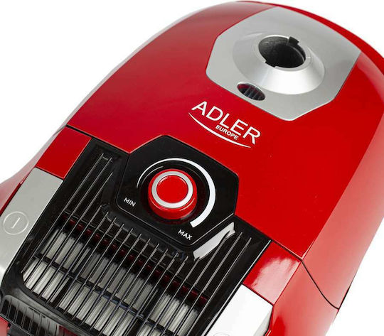 Adler AD 7041 Staubsauger 700W Eingetütet 3Es Rot