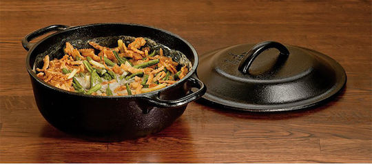 Lodge Deep Pot made of Cast Iron 1.89lt / 25cm