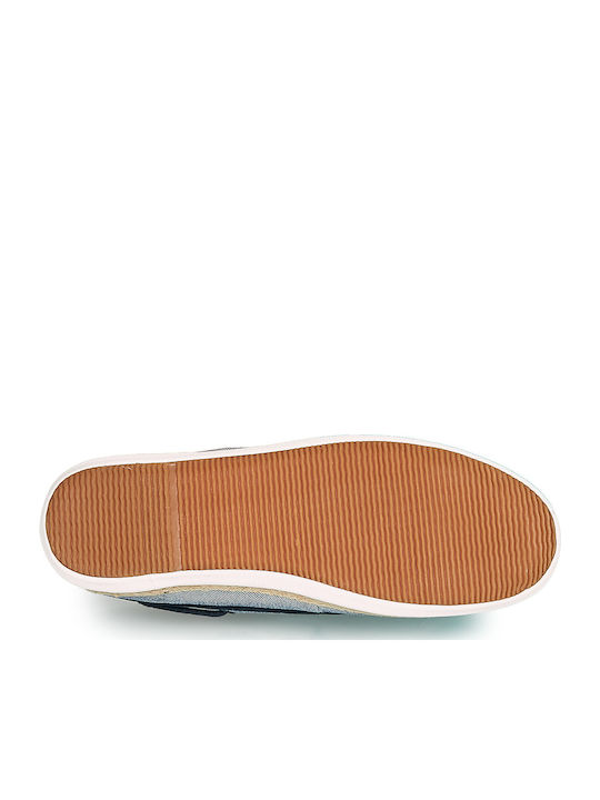 Maui Boat Chambray Υφασμάτινες Ανδρικές Εσπαντρίγιες σε Μπλε Χρώμα
