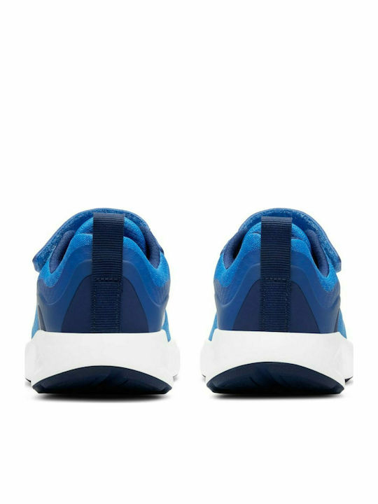 Wearallday Psv Kids Sports Shoes Running with Hoop & Loop Closure Blue