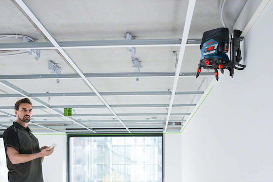 Bosch GCL 2-50 CG Combi Самонивелиращо Линейно Лазерен нивелир Зелен лъч 1.5V с Работен обхват 20м
