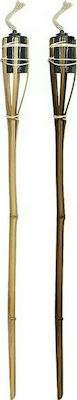 Summertiempo Decorative Torch Garden Bamboo Beige 90cm 62398