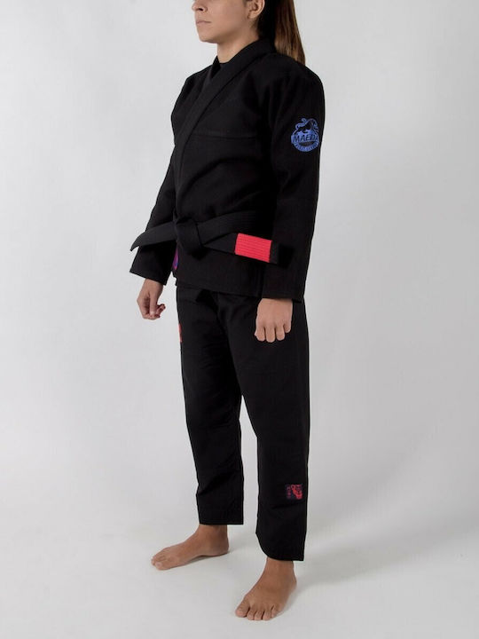 Maeda Beast Series Panther Gi Femei Uniforme Jiu Jitsu Negru