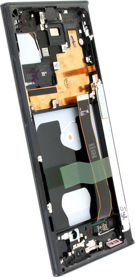 Samsung Screen with Touch Mechanism and Frame for Galaxy Note 20 Ultra (Black)