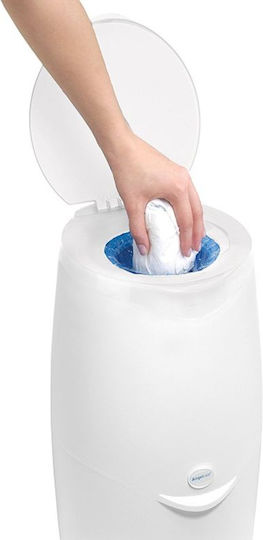 AngelCare Diaper Disposal Bin White