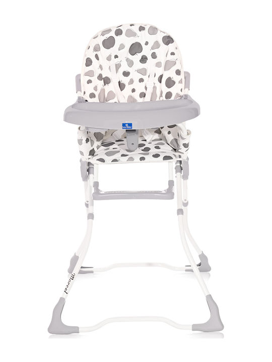 Lorelli Marcel Foldable Baby Highchair Grey Fruits