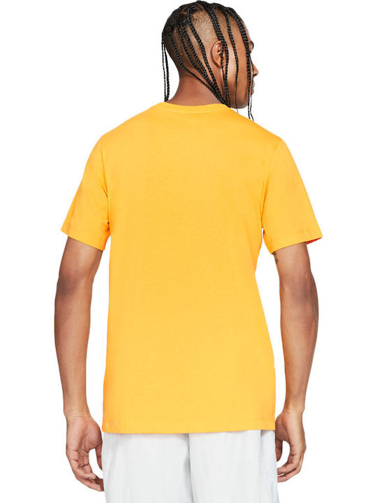 Jumpman Αθλητικό T-shirt Κίτρινο