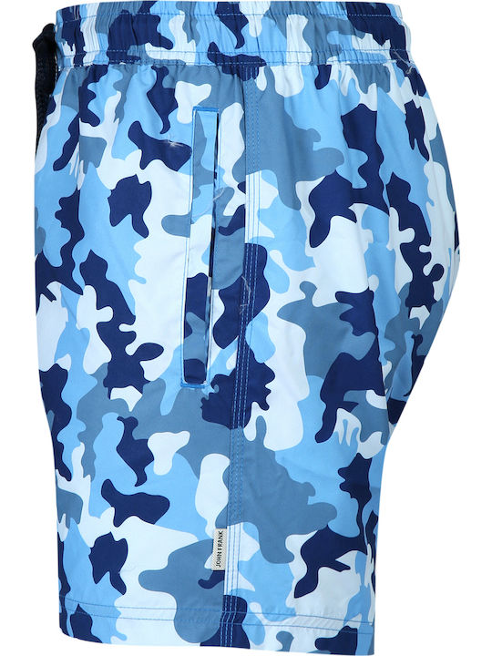 Ανδρικό Μαγιό Σορτς Μπλε Camo