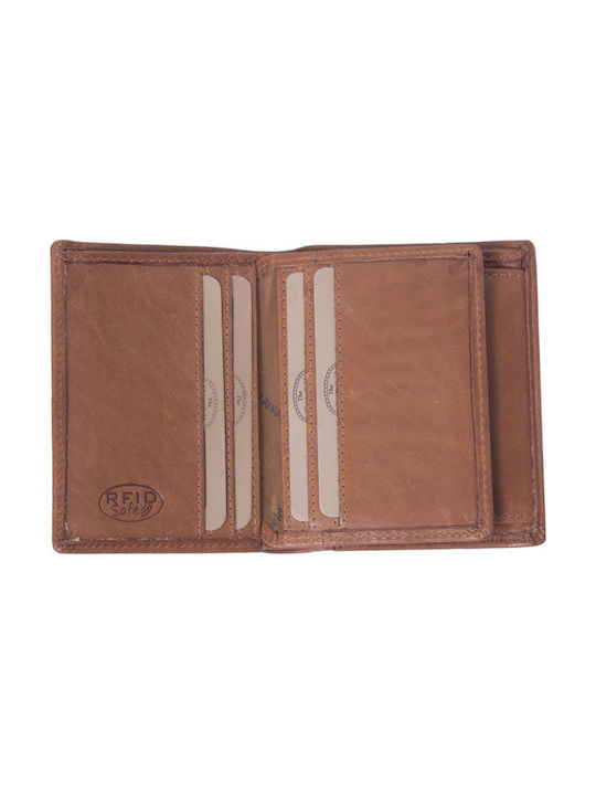 The Chesterfield Brand Men's Leather Wallet Tabac Brown