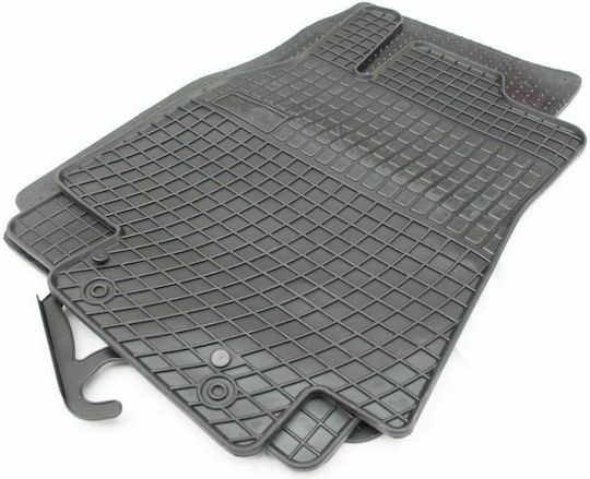 Frogum Set of Front and Rear Mats 4pcs for Mercedes-Benz B Class 2004-2011 Black