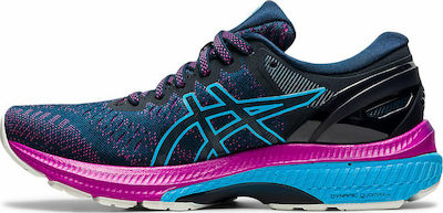 Asics Gel-Kayano 27 Γυναικεία Αθλητικά Παπούτσια Running Μπλε