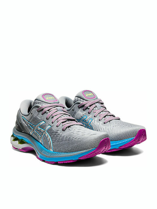 ASICS Gel-Kayano 27 Γυναικεία Αθλητικά Παπούτσια Running Digital Aqua / Pure Silver