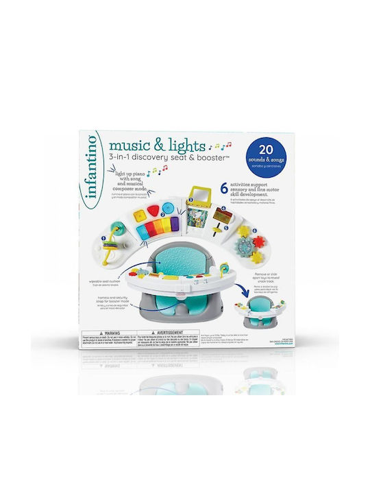 Infantino Plastic Booster Seat for Chair Discovery