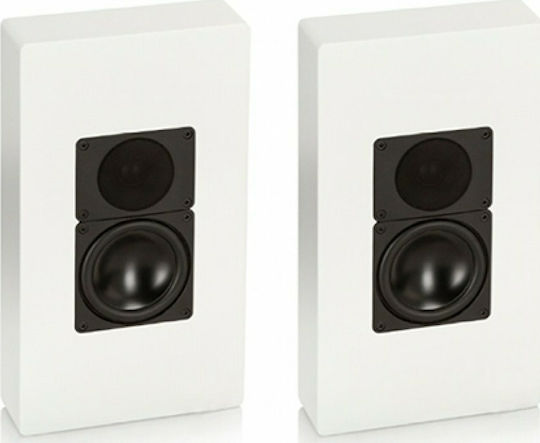 Elac WS 1445 Επιτοίχιο Ηχείο (Τεμάχιο) Λευκό