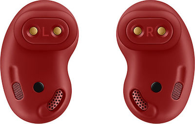 Samsung Galaxy Buds Live Bluetooth-Freisprecheinrichtung Kopfhörer mit Schweißresistenz und Ladeetui Mystic Red