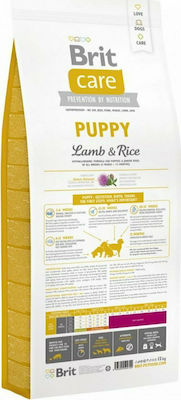 Brit Care Puppy 12kg Dry Food for Puppies of Small Breeds with Lamb and Rice