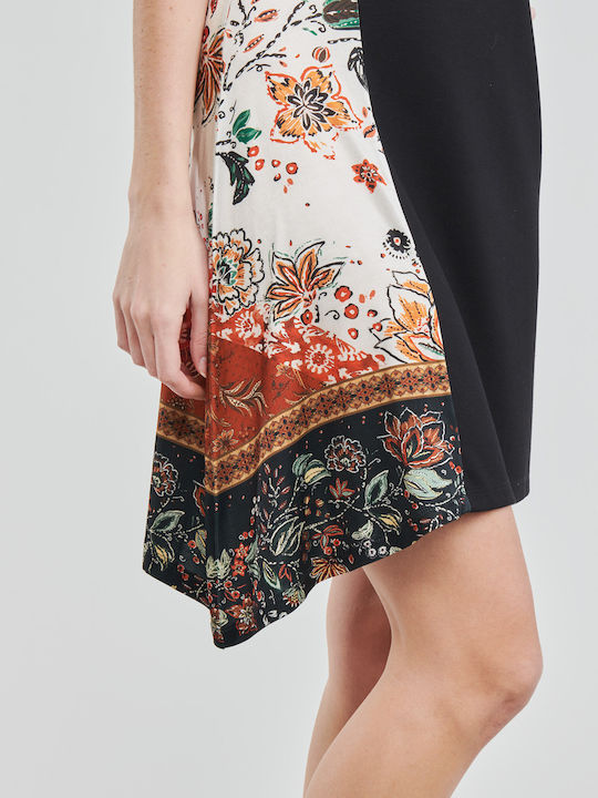 Thaiyu Summer Mini Dress Black