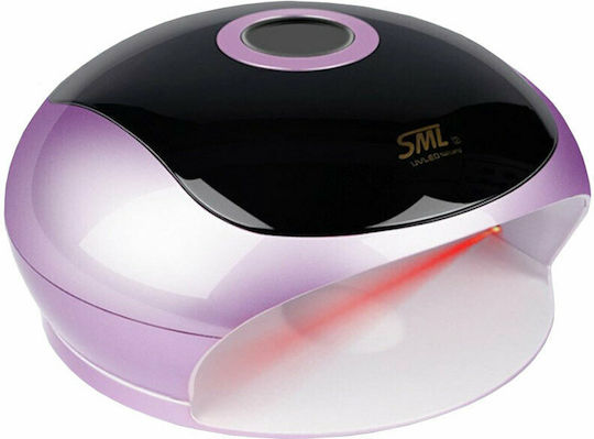 SML S2 Лампа за изпичане на нокти UV / LED 48W Черен