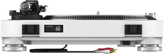 Pioneer PLX-500 PLX-500W Turntables with Preamp White