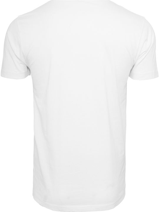 Merchcode Gremlins Poster T-shirt Λευκό Βαμβακερό