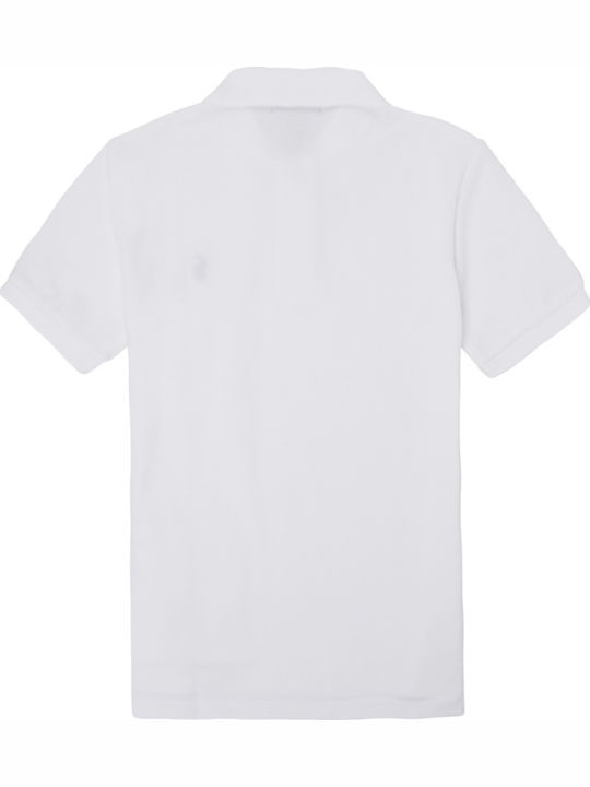 Ralph Lauren Kids Polo Short Sleeve White