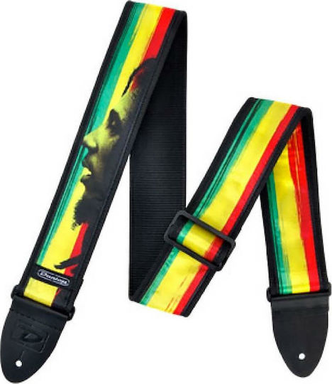 Dunlop Marley Face Колан За Китара Многоцветен