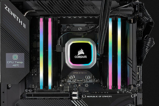 Corsair Vengeance RGB Pro SL DDR4 32GB RAM with 4x8GB Modules and Speed 3200 for Desktop