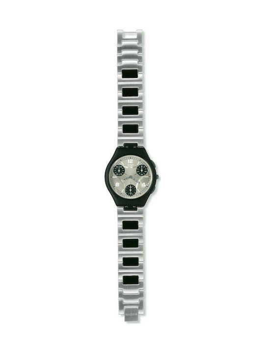 Swatch Anticipation Metallic-Armband Schwarz 17mm