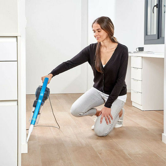 Black & Decker BXVMS600E Ηλεκτρική Σκούπα 2 σε 1 Stick & Χειρός 600W Μπλε