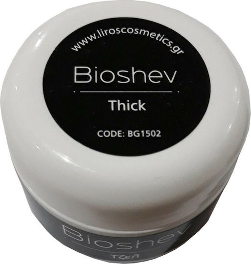 Bioshev Professional Bauherren-Gel Falsche Nagelgel Dick Transparent 15gr