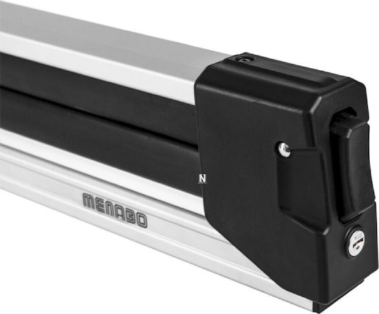 Menabo Yelo Car Ski Mounts Suitable for 6 Ski Pairs or 4 Snowboards