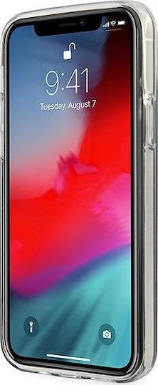 Guess Glitter Gradient Script Back Cover Πλαστικό Πολύχρωμο (iPhone 12 mini)