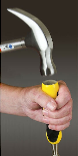 Stanley Dynagrip Skewed Chisel 18mm with Plastic Handle