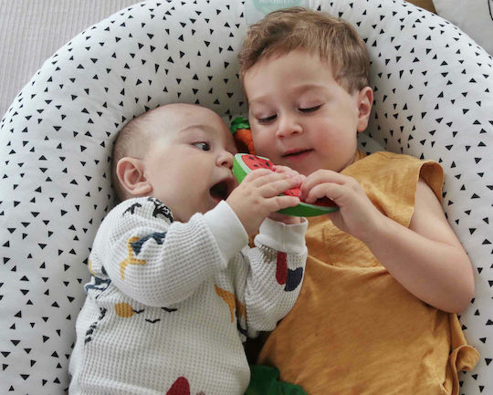 Oli&Carol Wally Watermelon Teething Ring from Rubber for 3 m+