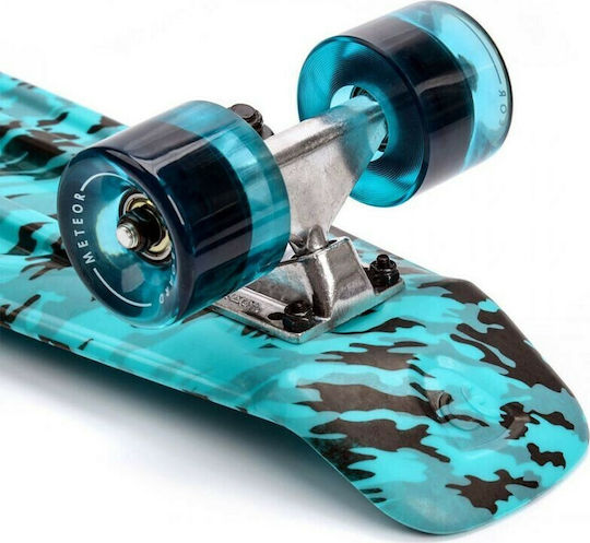 Meteor Complete Penny Board 5.90" Blue