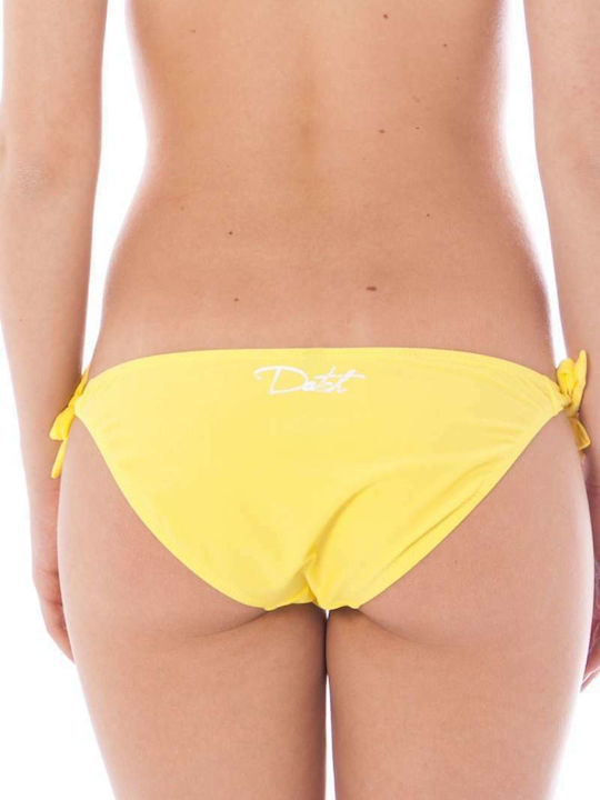 Datch Bikini Slip with Ties Yellow