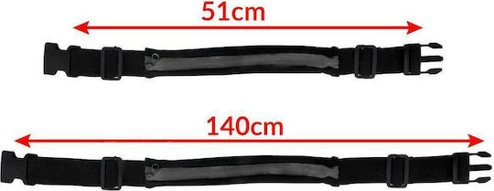 Hurtel Running Belt Telefonul care rulează centura până la 6" Negru