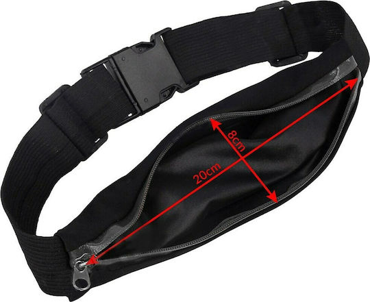 Hurtel Running Belt Telefonul care rulează centura până la 6" Negru