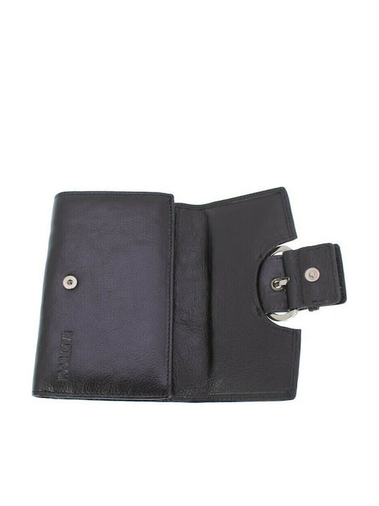 Small Leather Women's Wallet Classic Black