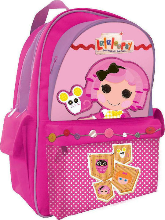 Giochi Preziosi Lalaloopsy Σχολική Τσάντα Πλάτης Δημοτικού σε Φούξια χρώμα