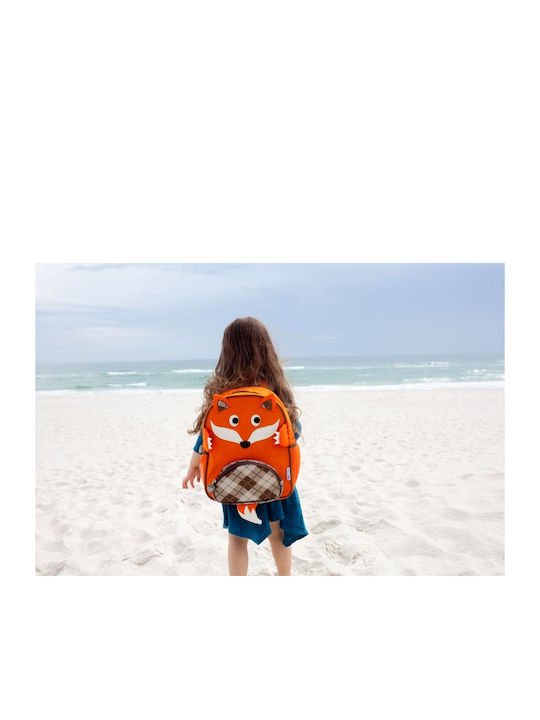 Zoocchini Fox Schulranzen Rucksack Kindergarten in Orange Farbe