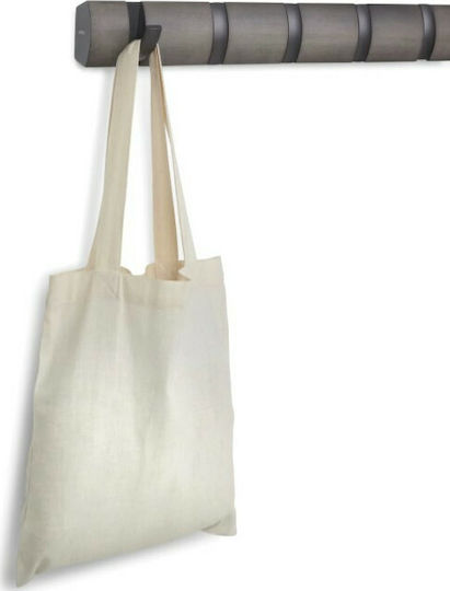 Umbra Wall Hanger Flip Wooden 5 Hooks Grey 50.8x3.2x6.7cm